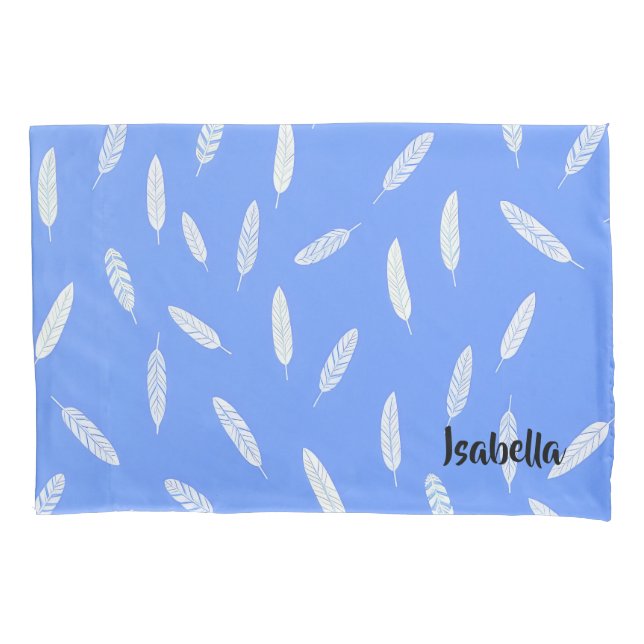 Housse D'oreillers Plumes modernes Collection Boho de luxe (devant)