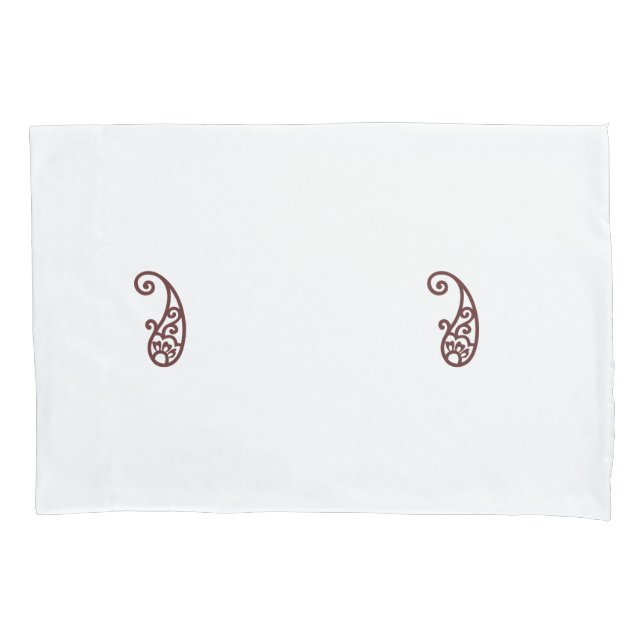 Housse D'oreillers Point rouge (devant)