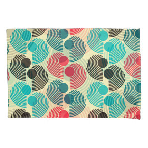 Housse D'oreillers Points colorés : motif abstrait sans soudure.