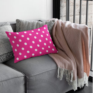 Housse D'oreillers Pois rose