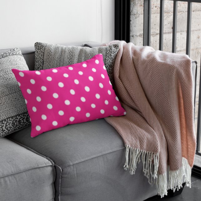 Housse D'oreillers Pois rose (Créateur téléchargé)