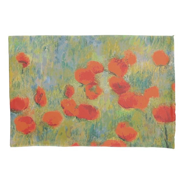 Housse D'oreillers Poppies - Pillowcase (devant)