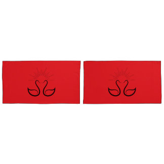Housse D'oreillers Porte-monnaie Swans