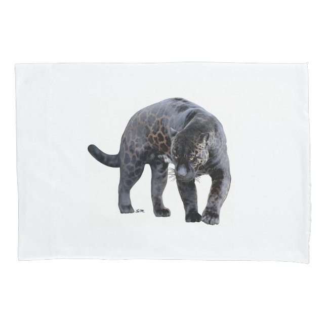 Housse D'oreillers Porte-oreille Jaguar Diablo (devant)