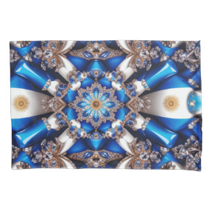 Housse D'oreillers Porte-oreiller simple aux couleurs argentines