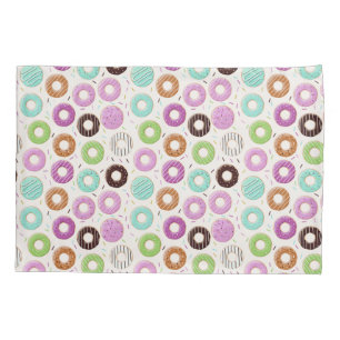 Housse D'oreillers Portes-oreillers Motifs Donut
