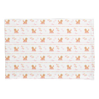 Housse D'oreillers Posh Doodle Chien Log Coussin Coque