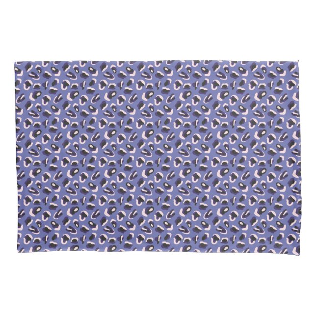 Housse D'oreillers Poster de animal Abstrait pourpre (devant-gauche)