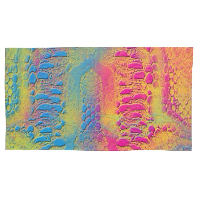 Housse D'oreillers PYTHON - moderne fractale décorative - (devant)