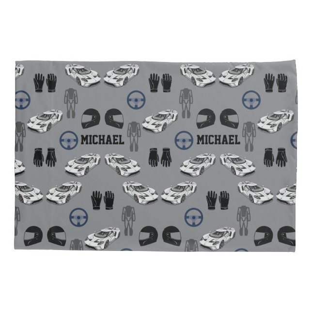 Housse D'oreillers Racing car Pillowcase (Dos)