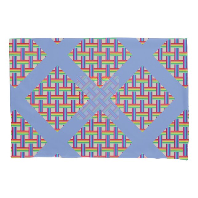 Housse D'oreillers Rainbow Twist (devant)