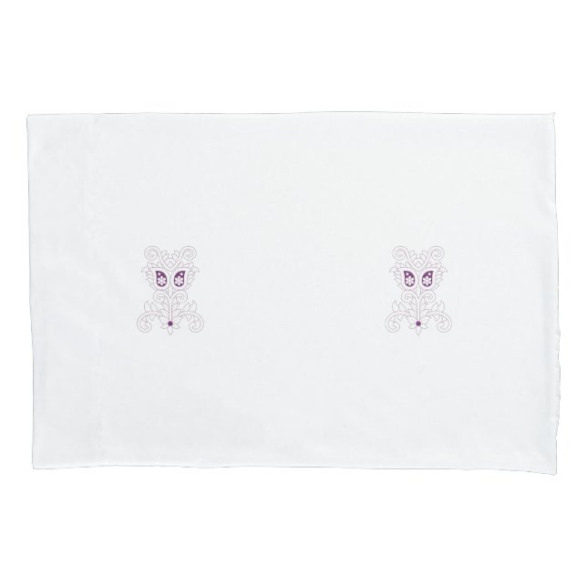 Housse D'oreillers Raisin violet, Raisin, Fleur de miel (devant)