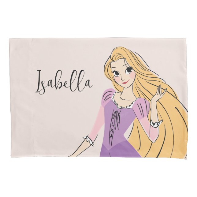 Housse D'oreillers Rapunzel en mouvement (devant)