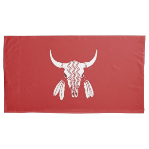 Housse D'oreillers Red Ghost Dance Buffalo
