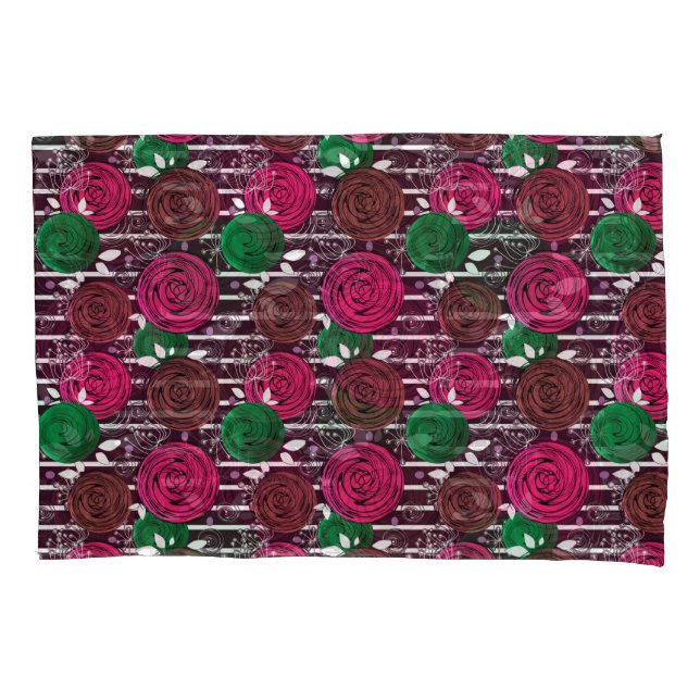 Housse D'oreillers Rétro, rustique, folk (devant)