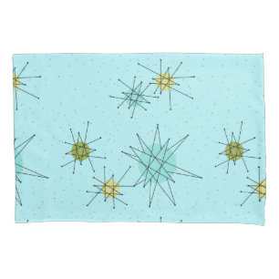 Housse D'oreillers Robin's Oeuf Blue Starbursts Pillowcase