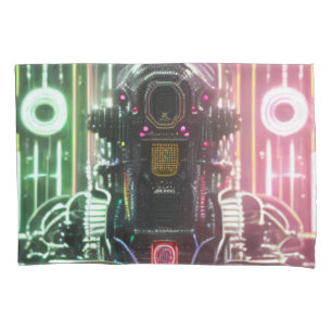 Housse D'oreillers Robot 1 oreiller standard 2 côtés