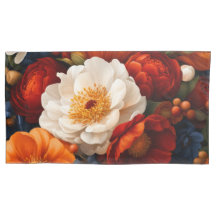 Roi unique à motif floral