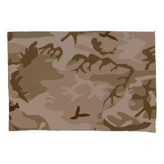 Housse D'oreillers Sable du désert de Camouflage