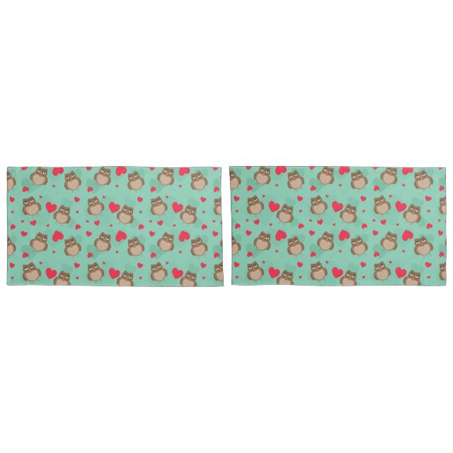 Housse D'oreillers Saint Valentin (Dos-Set)