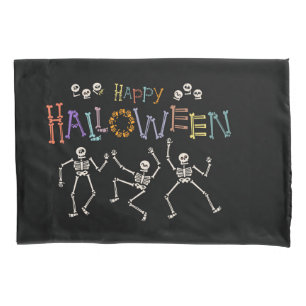 Housse D'oreillers Salutations d'Halloween