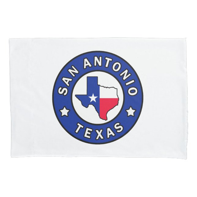 Housse D'oreillers San Antonio Texas (devant)