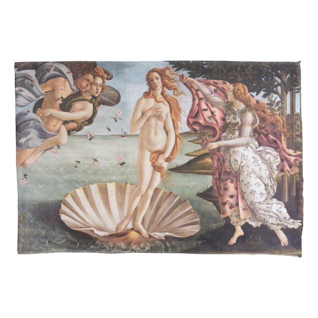 Housse D'oreillers Sandro Botticelli - Naissance de Vénus (devant)