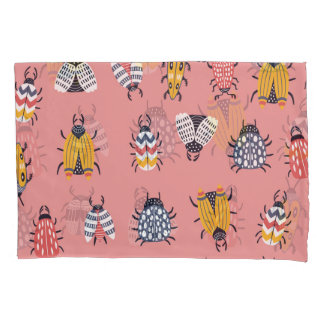 Housse D'oreillers Scandinavie Bugs Beetles Motif chilien