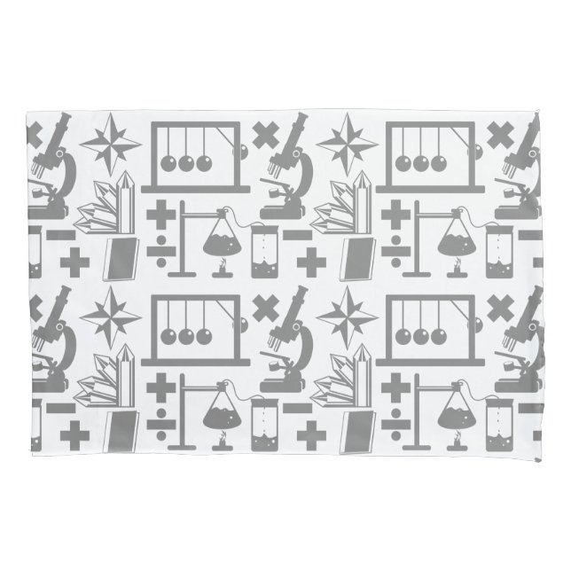 Housse D'oreillers Science Biologie Physique Géographie Motif mathéma (devant)