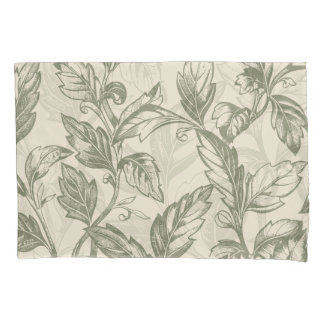 Housse D'oreillers Serene Sage Green | Charme de la vigne rustique Co