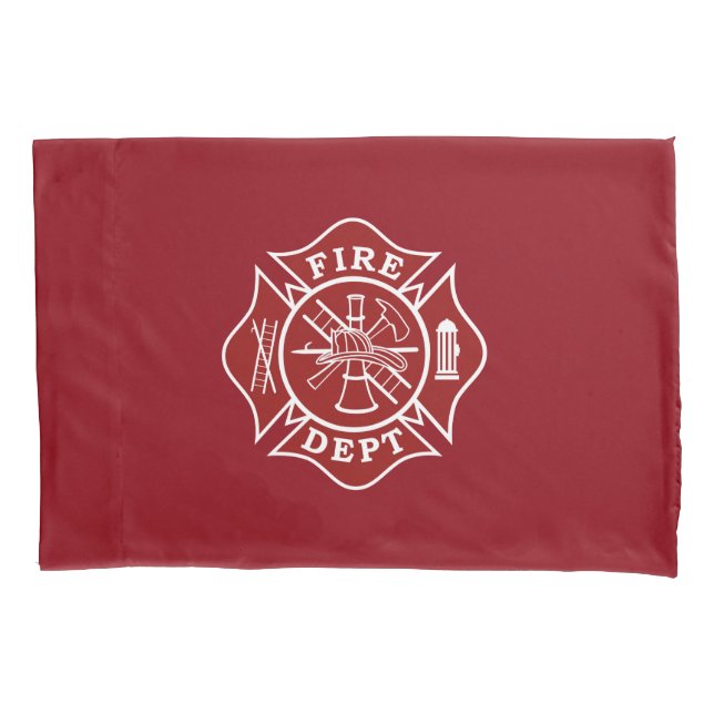 Housse D'oreillers Service d'incendie / Pompier Pillowcase, Qty1 tail (devant)