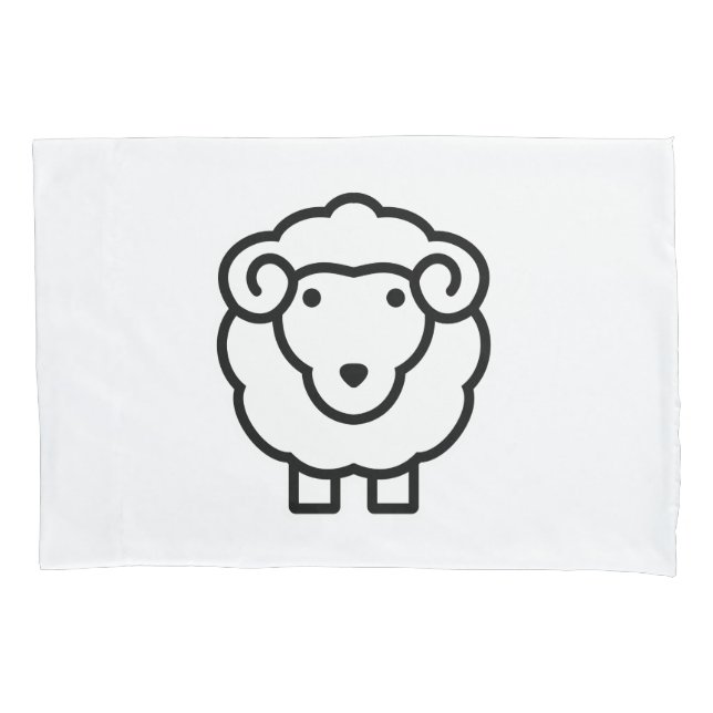 Housse D'oreillers Sheep (devant)