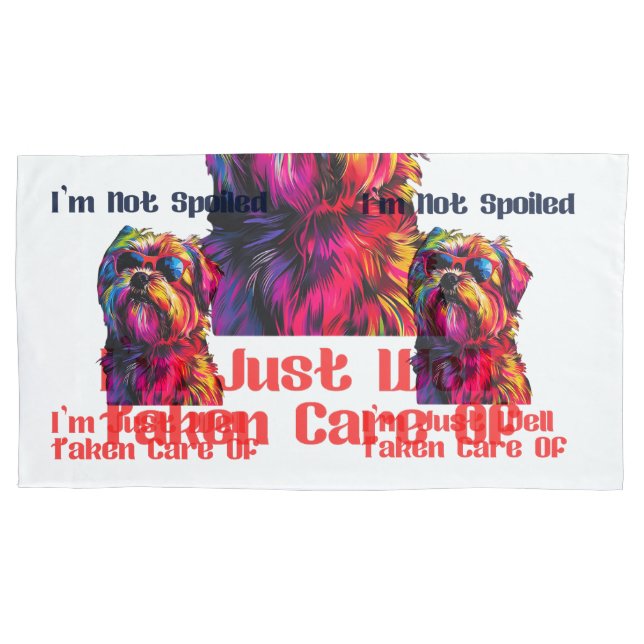 Housse D'oreillers Shih Tzu (devant-gauche)