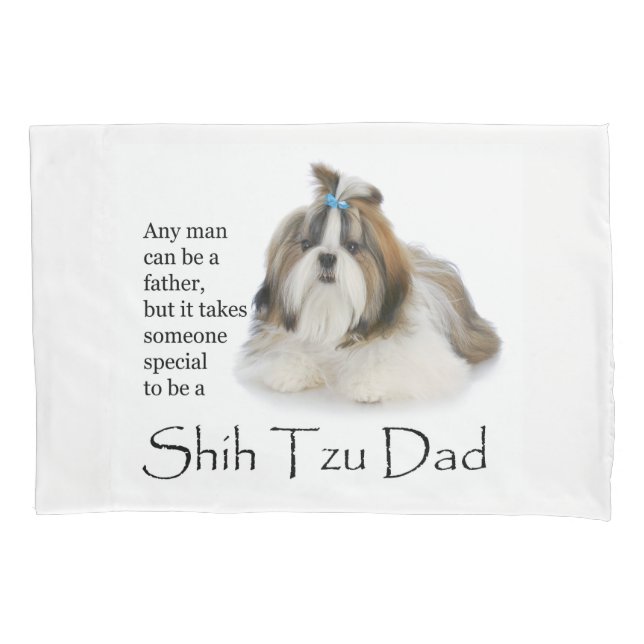 Housse D'oreillers Shih Tzu Papa Pillowcase (devant)