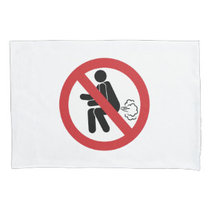Housse D'oreillers Signe NO Farny ⚠ Funny Thai Toilet ⚠
