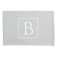 Simple Light Grey monogram