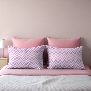 Housse D'oreillers Simple moderne mignonne fille rose et Motif élégan