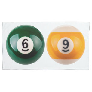 Housse D'oreillers SlipperyJoe's 69 table de billard dur deux billiar