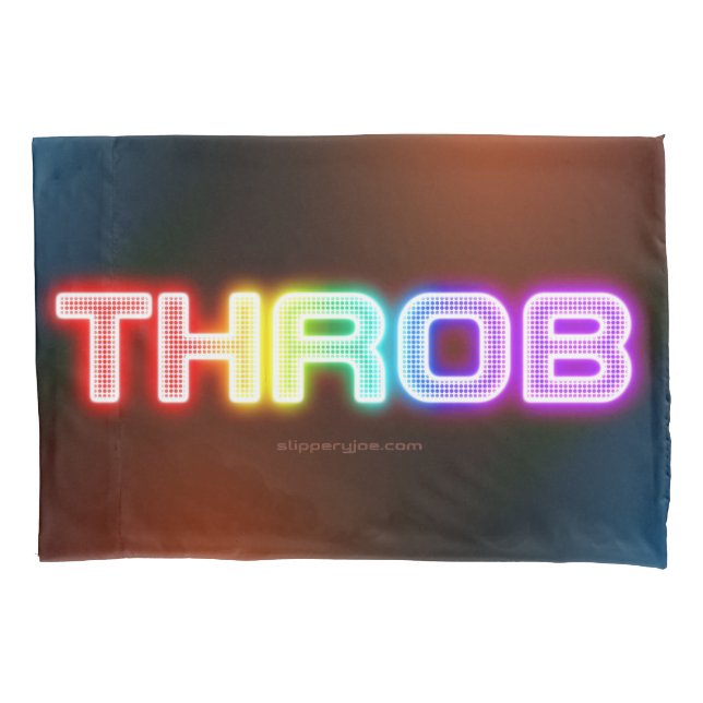 Housse D'oreillers SlipperyJoe's gorge arc-en-ciel dégradé épais ca (devant)