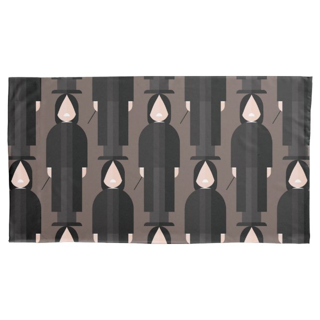 Housse D'oreillers Slytherus – Dark Academia Pillowcase (devant-gauche)