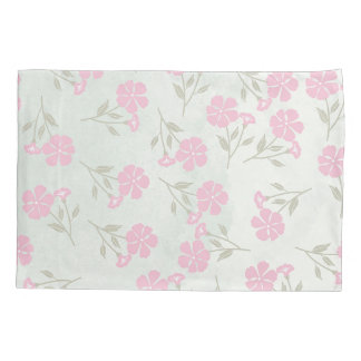 Housse D'oreillers Soft Pink Floral Pillowcase