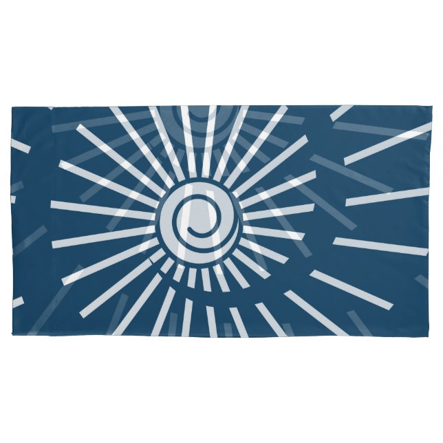 Housse D'oreillers Soleil 8 (devant)