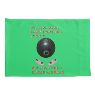 Housse D'oreillers Son Et Ses Drôle Bowls De Pelouse, Coques Coussins