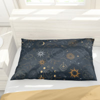 Sun Moon Stars Dark Celestin Motif