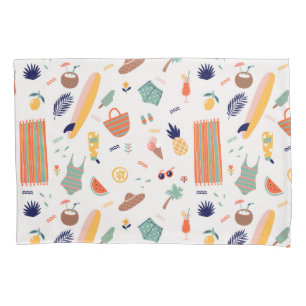 Housse D'oreillers Sunny Beach Fun Motif