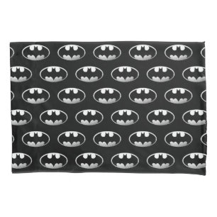 Housse D'oreillers Symbole Batman   Logo Grainy