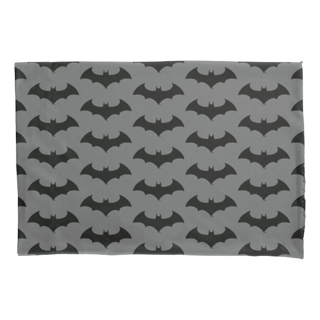 Housse D'oreillers Symbole Batman | Logo Simple Bat Silhouette (devant)