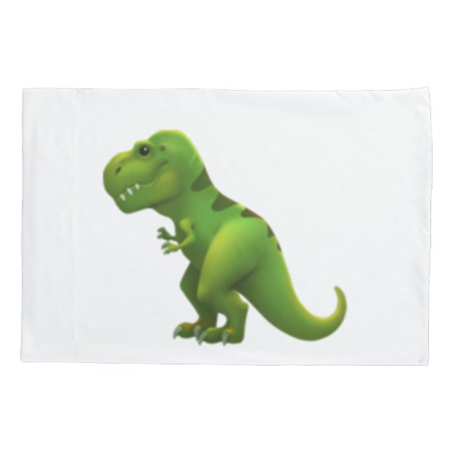 Housse D'oreillers T-Rex - Emoji (Dos)