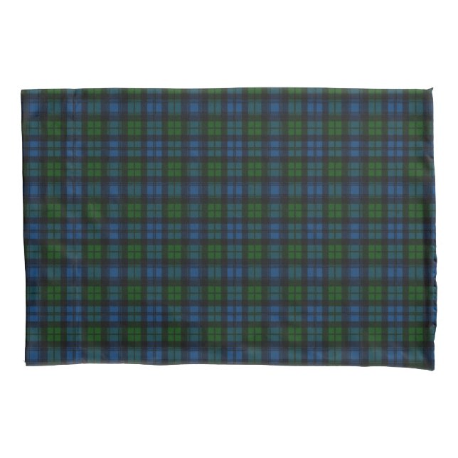 Housse D'oreillers Tartan écossais de Campbell de clan (devant)