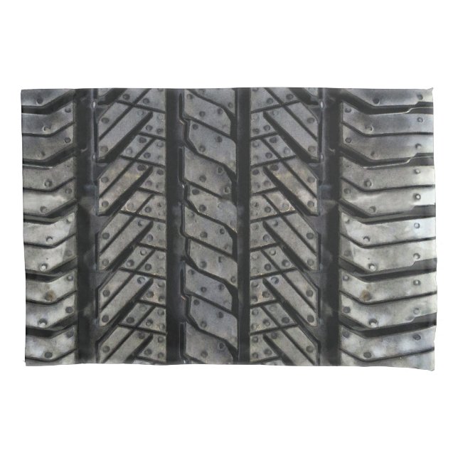 Housse D'oreillers Texture automobile en caoutchouc de pneus (devant-gauche)